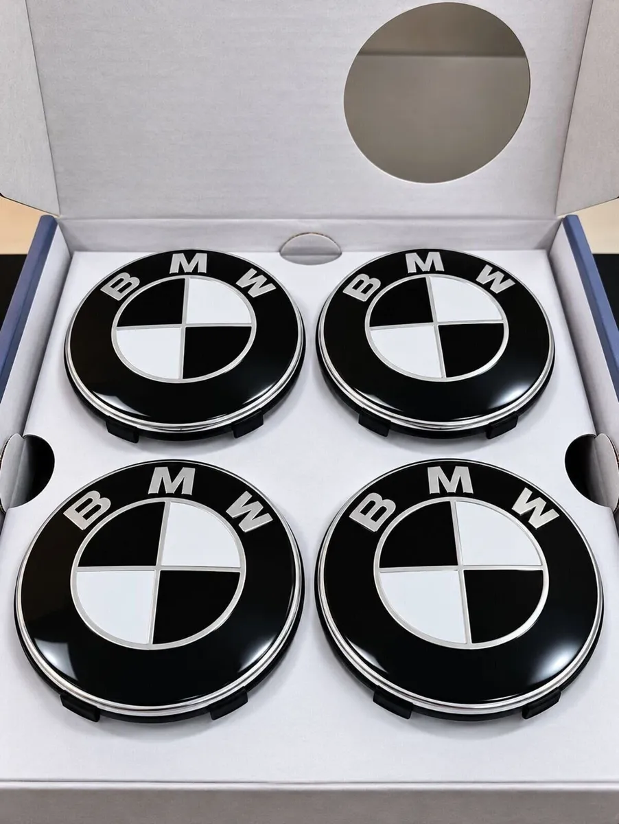Floating BMW Centre Caps (68mm) Free Post - Image 1