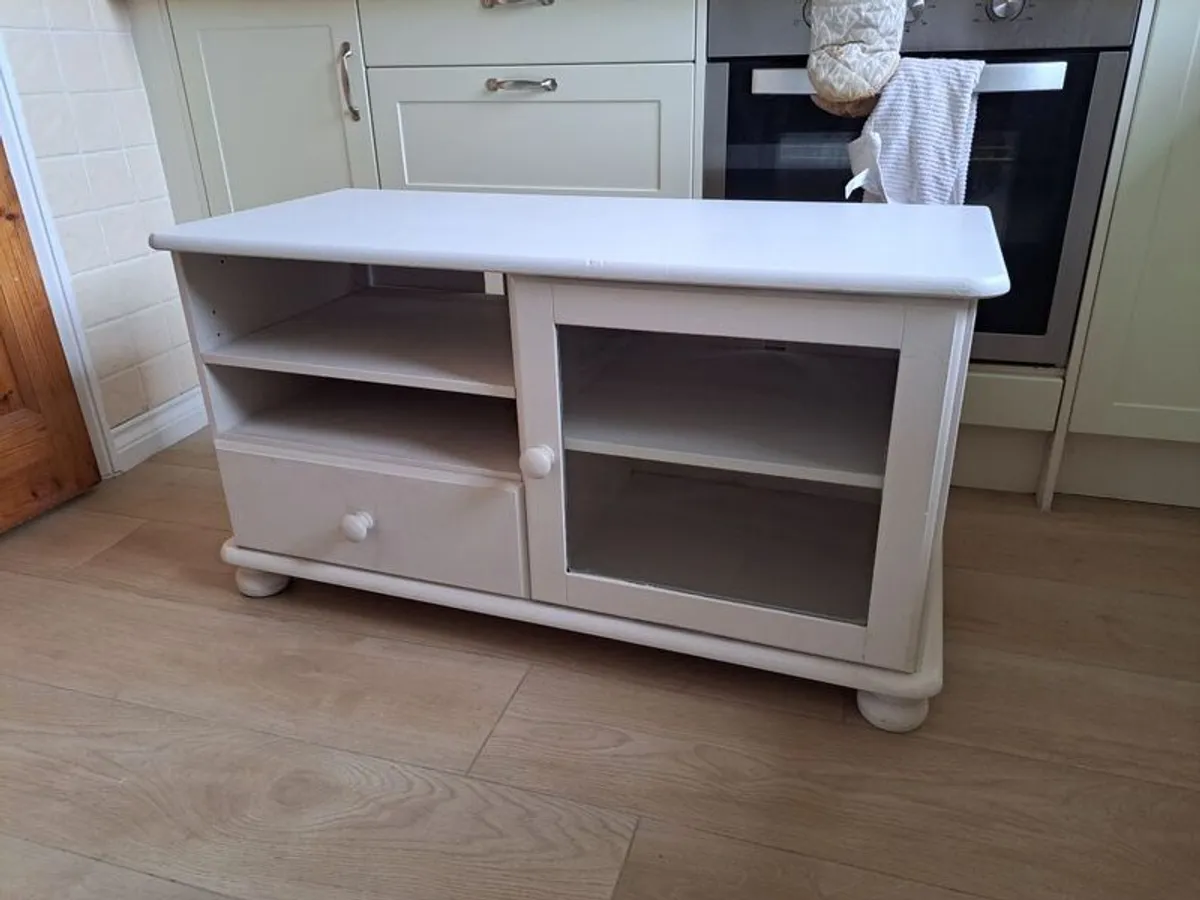Solid Wood TV Unit - Image 1
