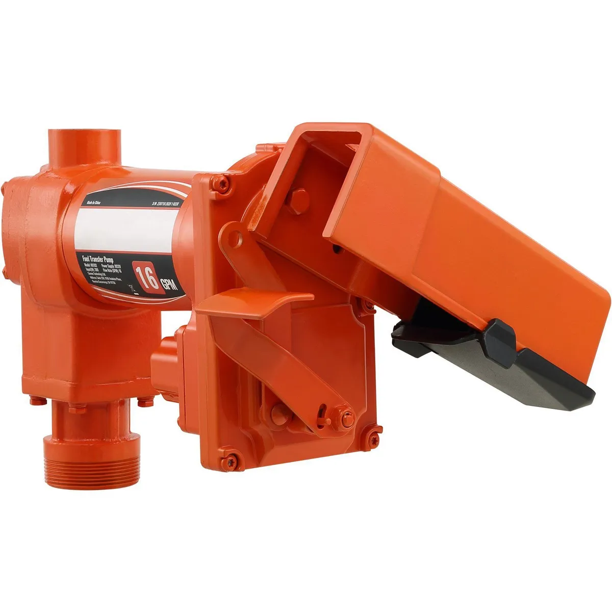 Gasoline Extraction Transfer Pump with Auto Nozzle - Image 3