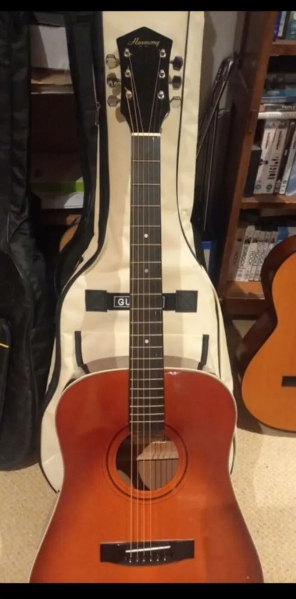 Harmony Acoustic guitar - Image 1