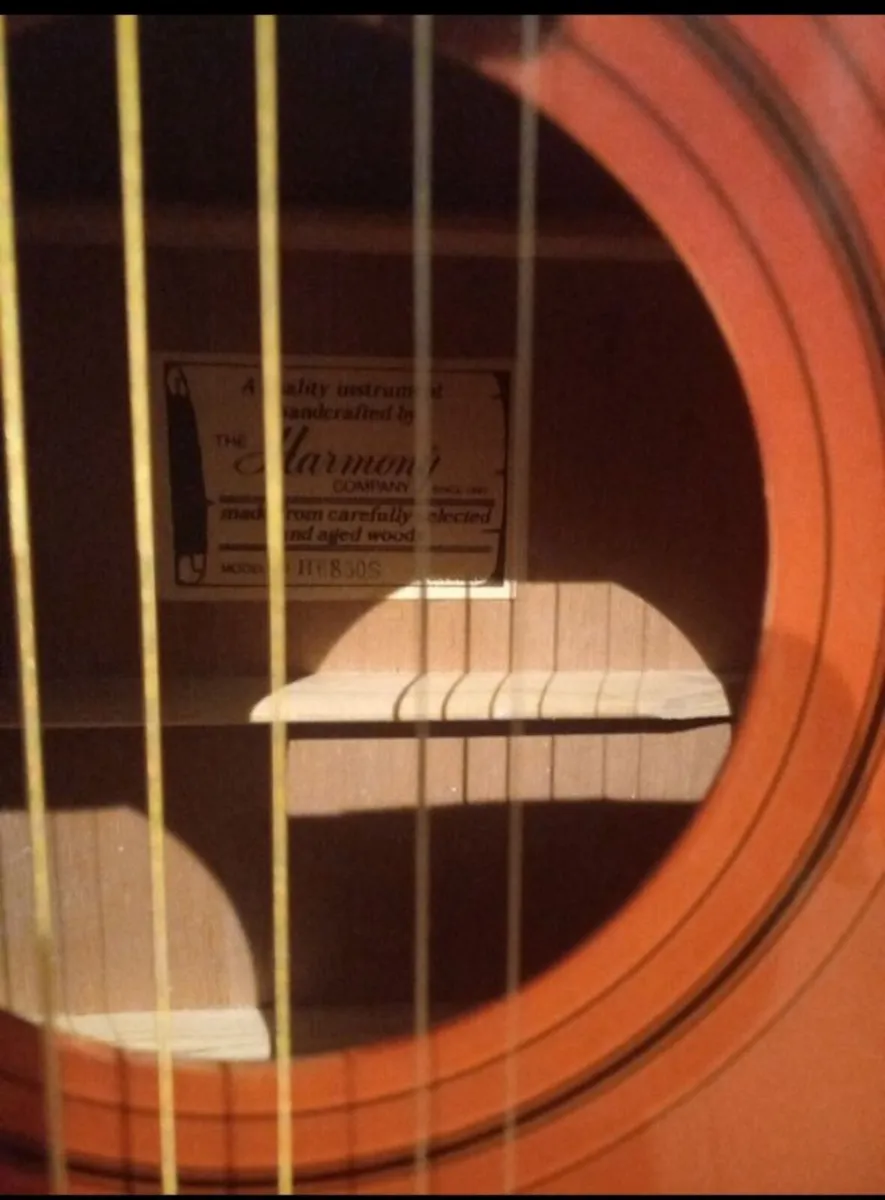 Harmony Acoustic guitar - Image 2