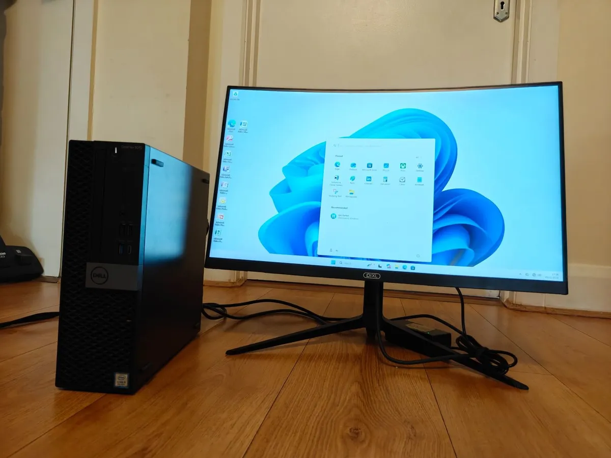 Dell OptiPlex 5070 Intel Core i5-9g+Gaming Monitor - Image 1