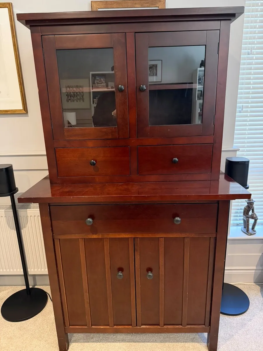 Crate & Barrel Display Cabinet / Dresser - Image 1