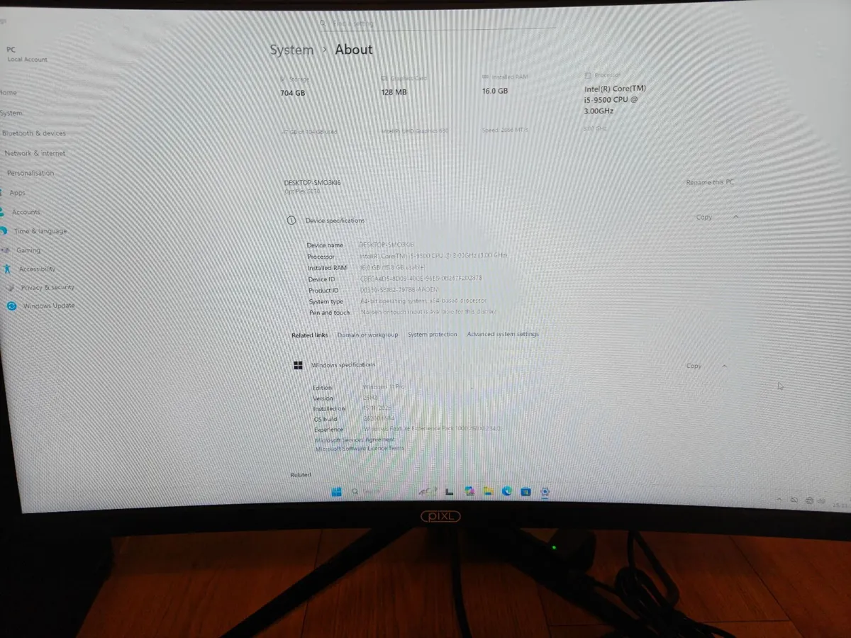 Dell OptiPlex 5070 Intel Core i5-9g+Gaming Monitor - Image 2