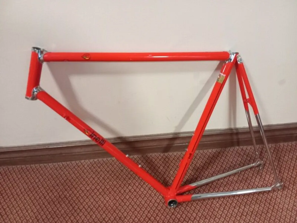 Cinelli Supercorsa SLX New road bike frame 56cm, 130mm rear spacing - Image 2