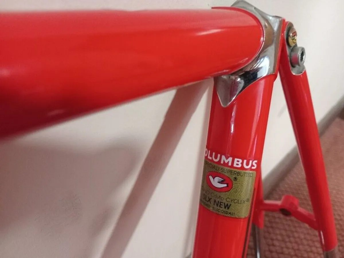 Cinelli Supercorsa SLX New road bike frame 56cm, 130mm rear spacing - Image 3
