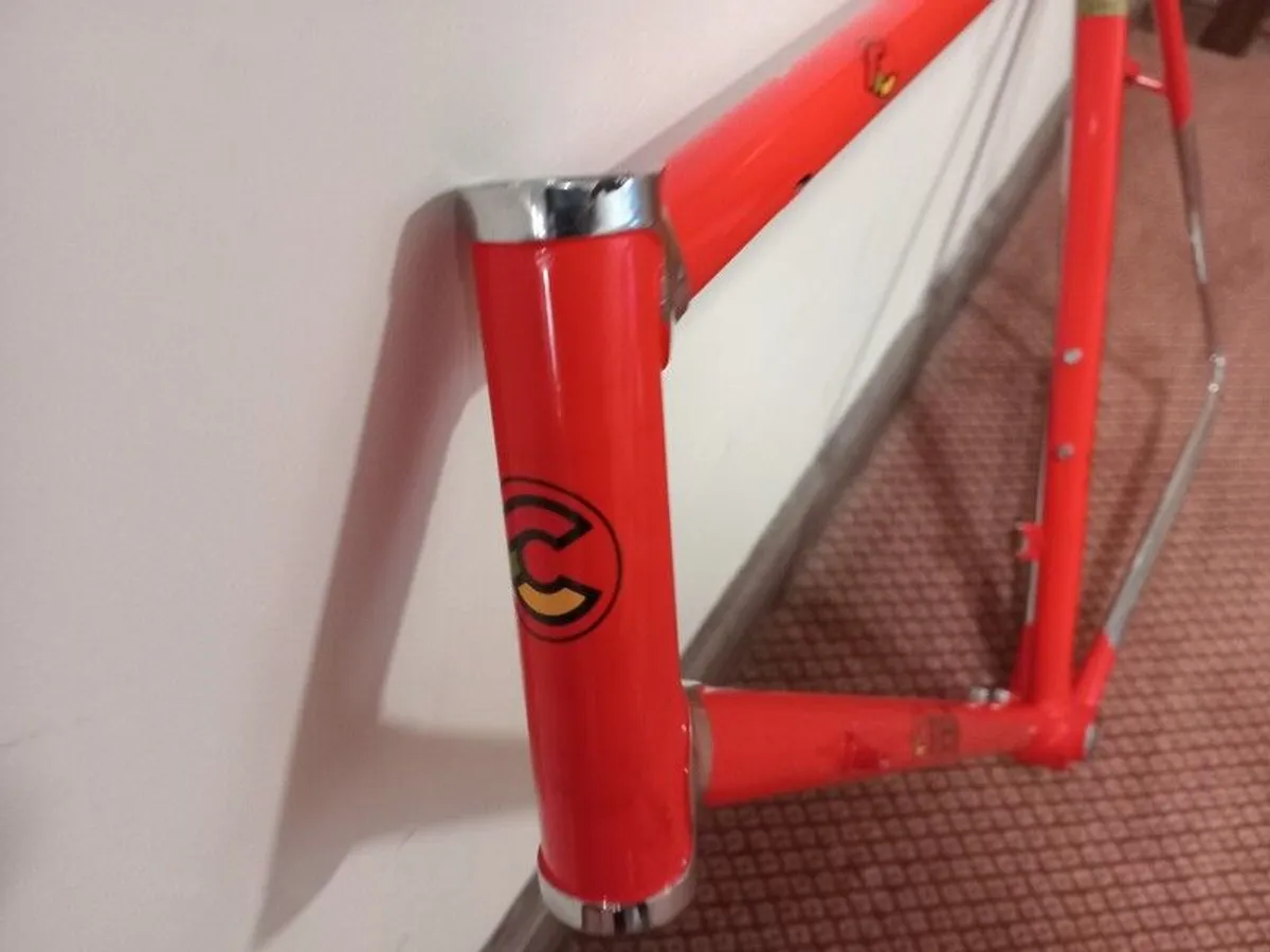 Cinelli Supercorsa SLX New road bike frame 56cm, 130mm rear spacing - Image 4