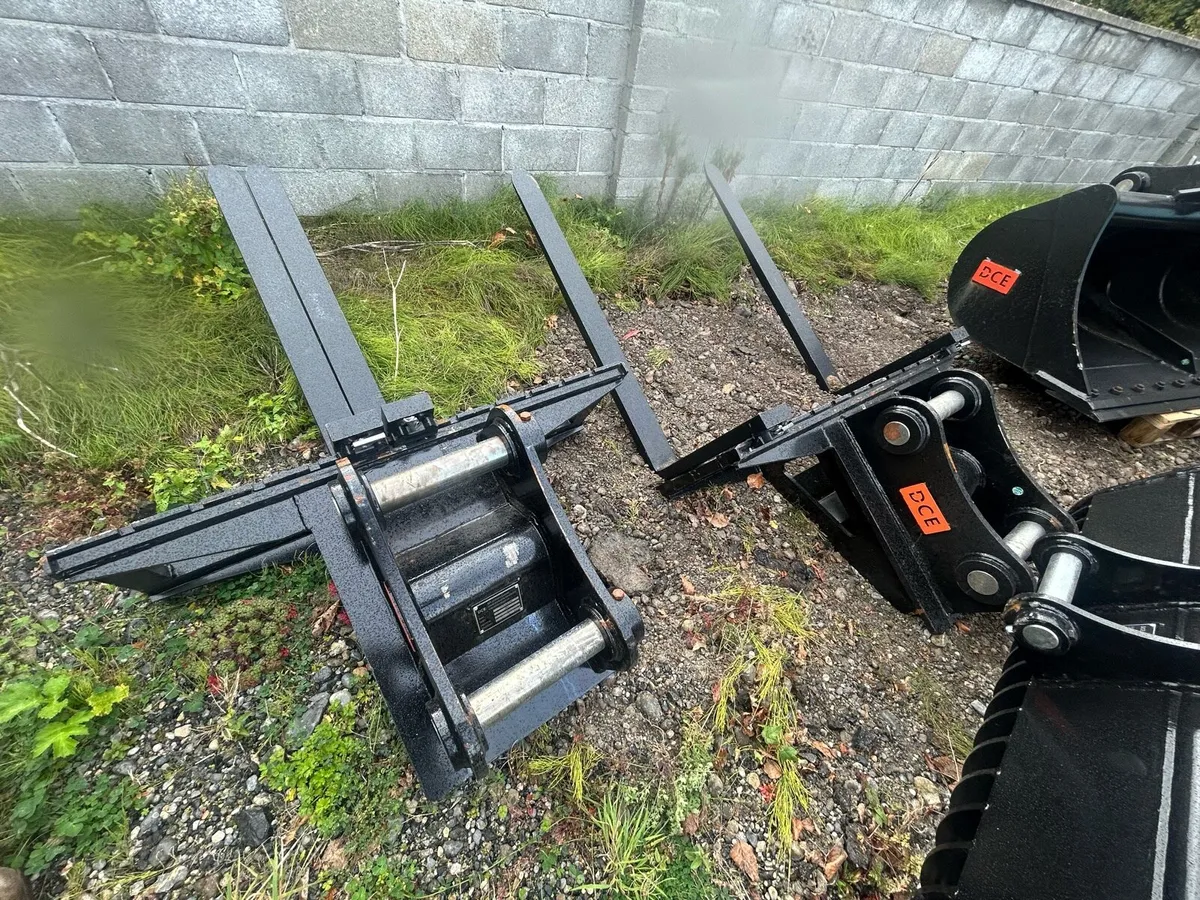 13 ton pallet forks 65mm pins - Image 2