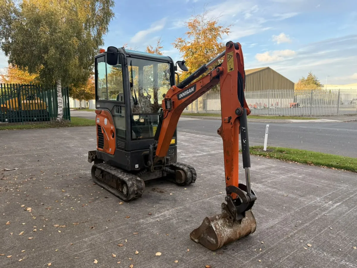 2018 Doosan DX19  2Ton Excavator - Image 4