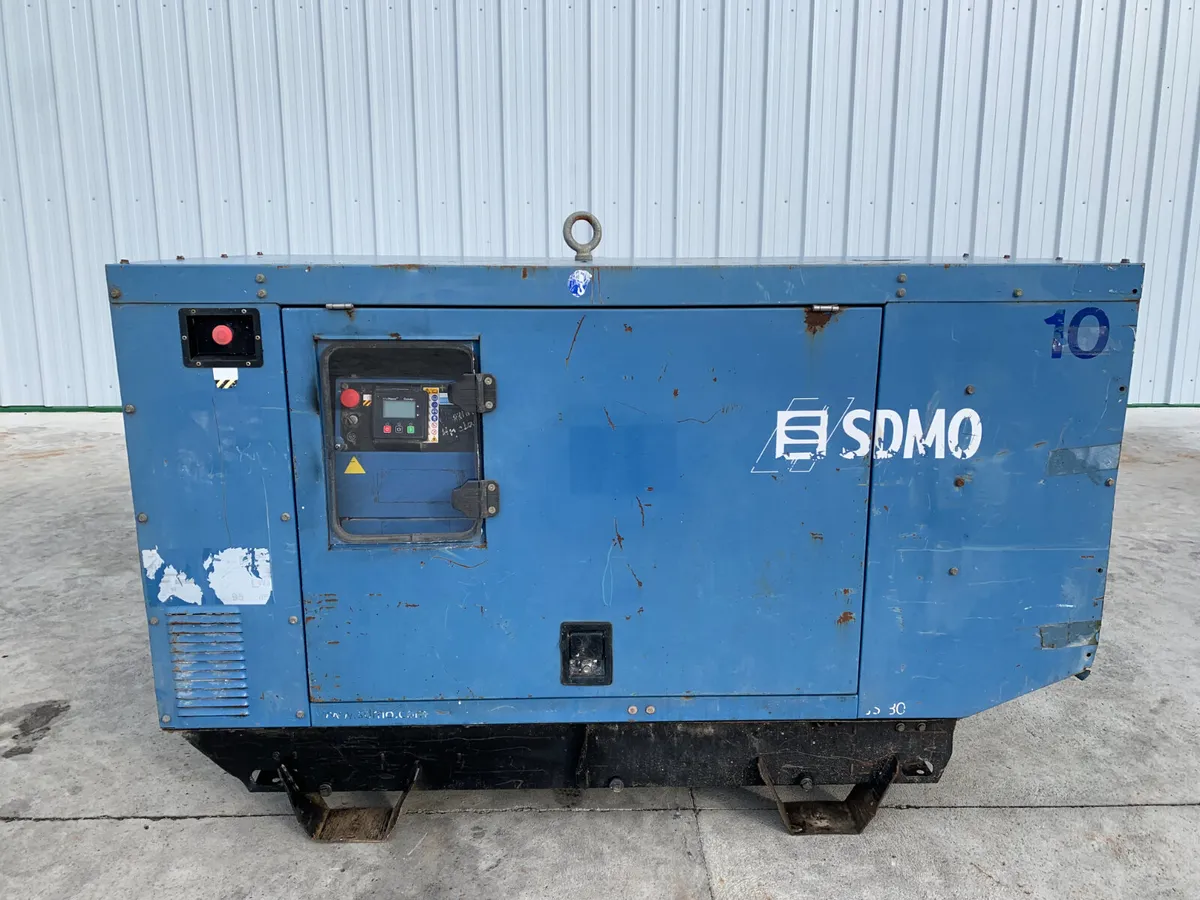 SDMO 30KVA DIESEL GENERATOR FOR AUCTION - NAAS - Image 1