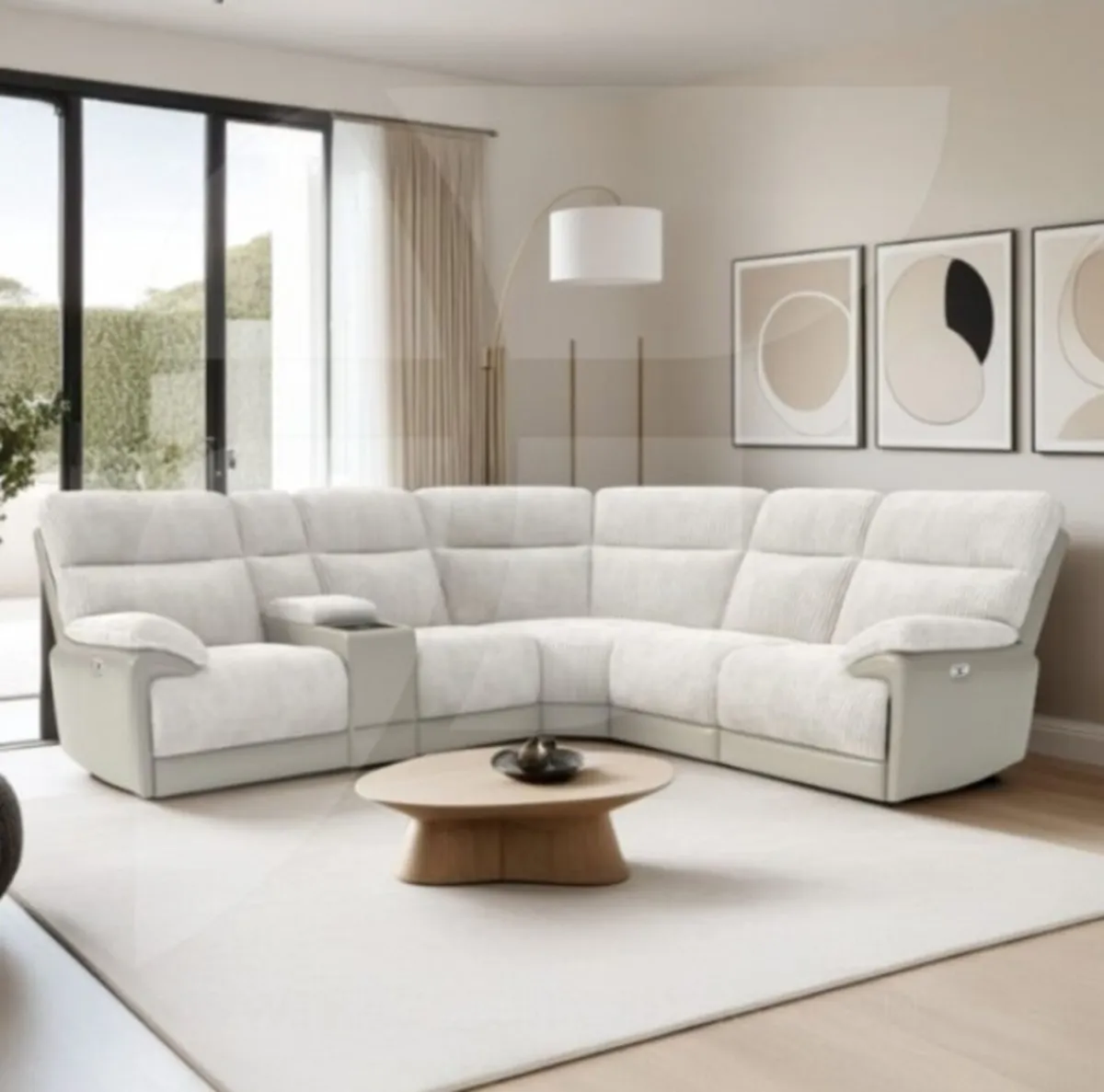 Arlington Electric Reclining Corner Sofa