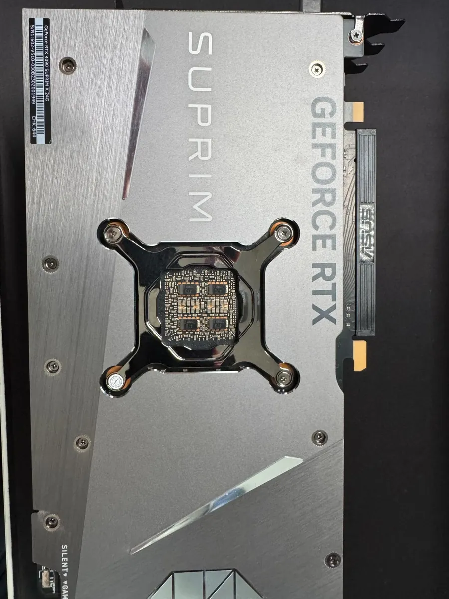 MSI GeForce RTX 4090 SUPRIM X 24G - USED WITH BOX - Image 4