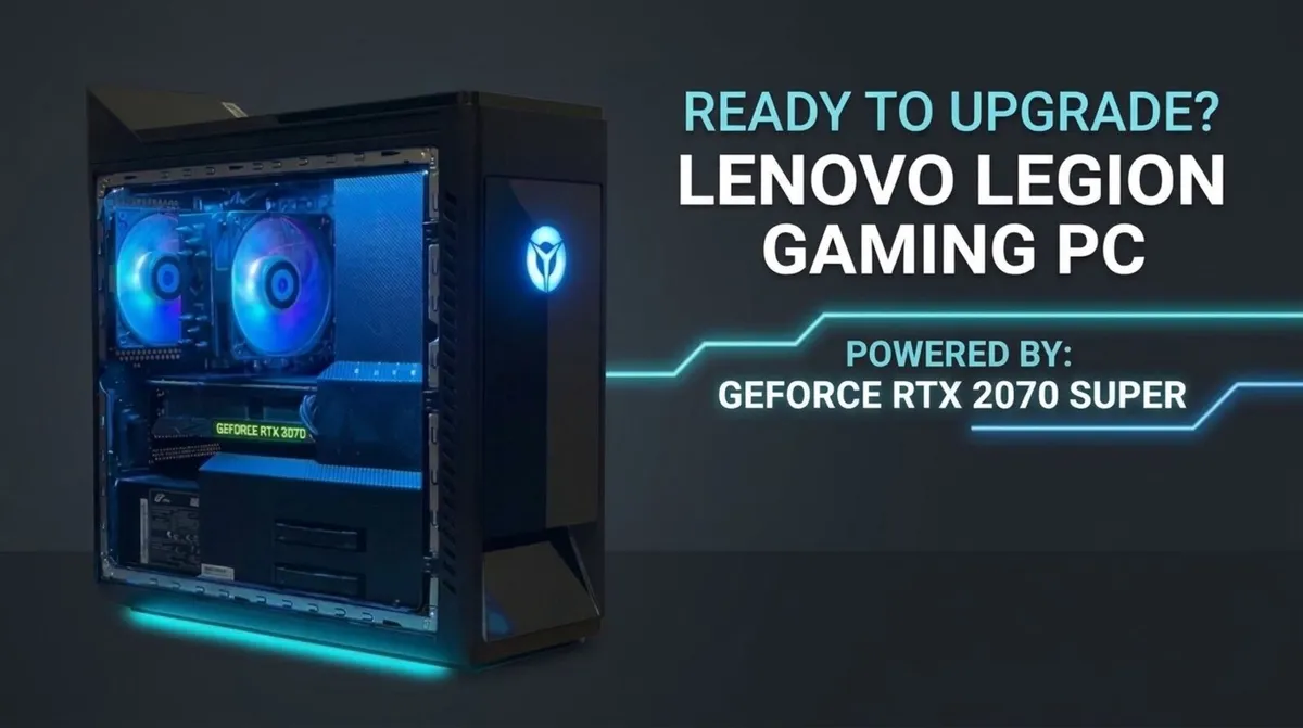 Lenovo Legion T5 Gaming PC - RTX 2070 Super / i5-1 - Image 1