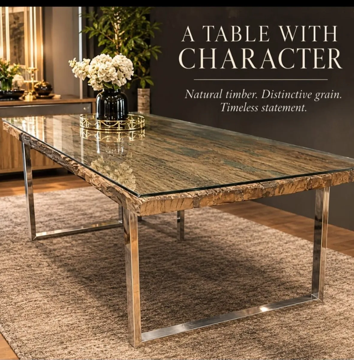 Dining tables A STATEMENT PIECE. RECLAIMED CHARACT - Image 1