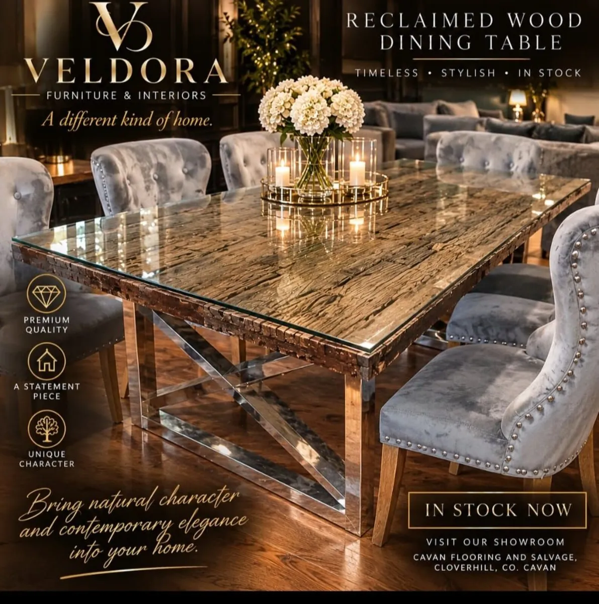 Dining tables A STATEMENT PIECE. RECLAIMED CHARACT - Image 2