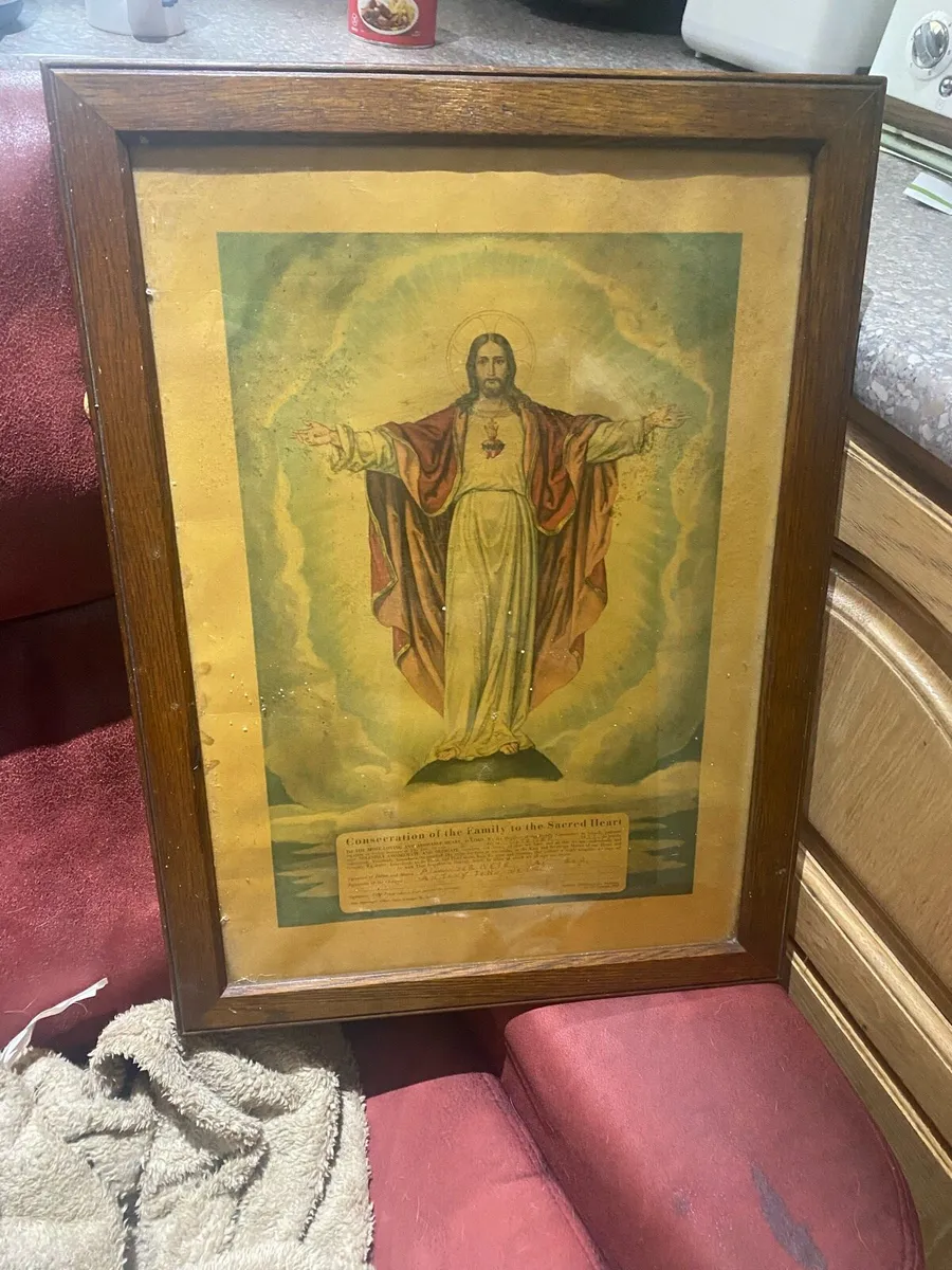 Vintage religious picture - Image 1
