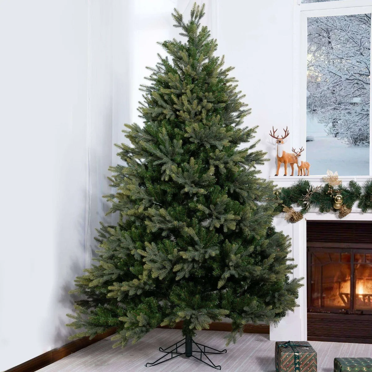 8ft Artificial Christmas Tree - Grand Fir - Image 2