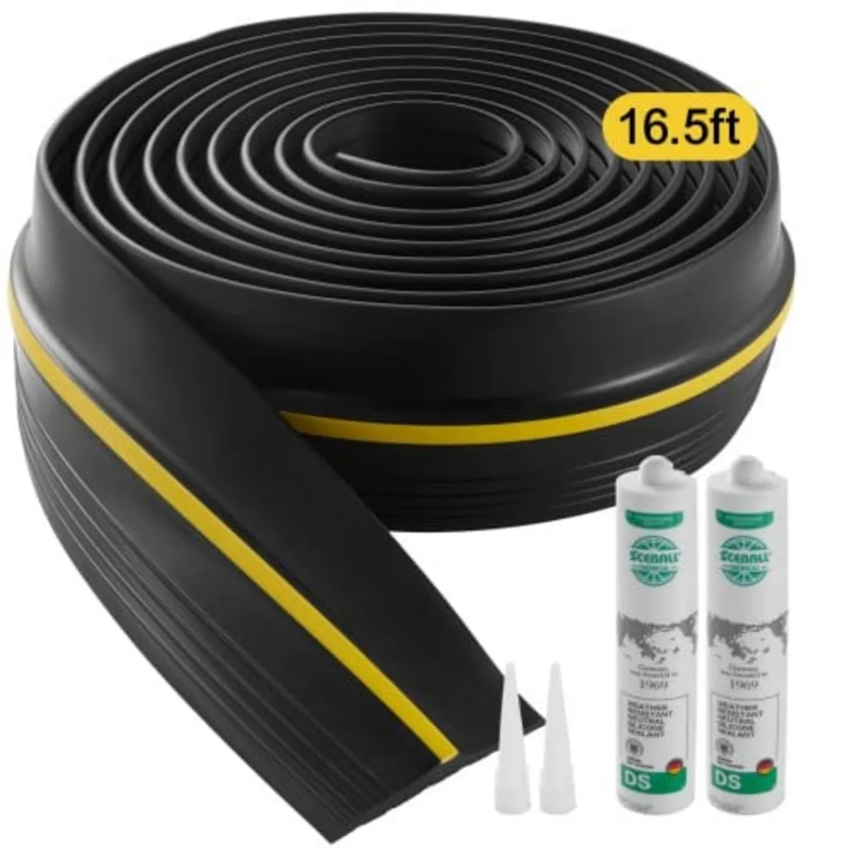 Garage Door Threshold Seal Strip, 16.5 FT Universa - Image 1