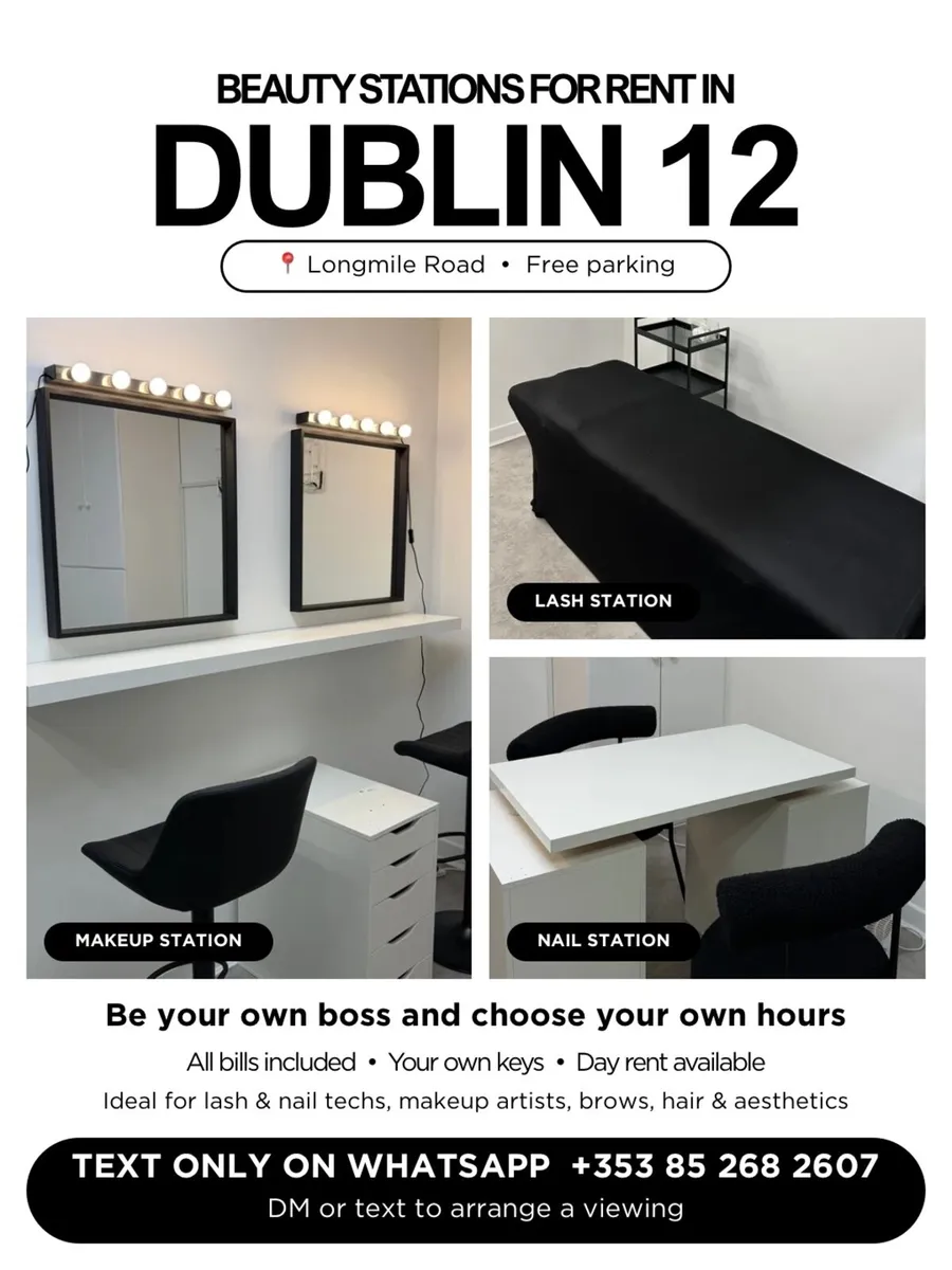 Beauty room for rent