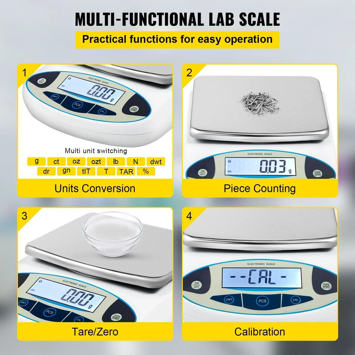 Analytical Balance 5000g x 0.01g Lab Scale - Image 4