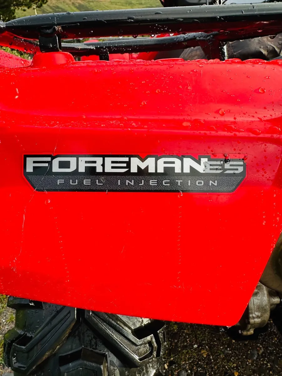 2013 HONDA TRX 500 FOREMAN ES 4X4 754 HOURS MINT!! - Image 2
