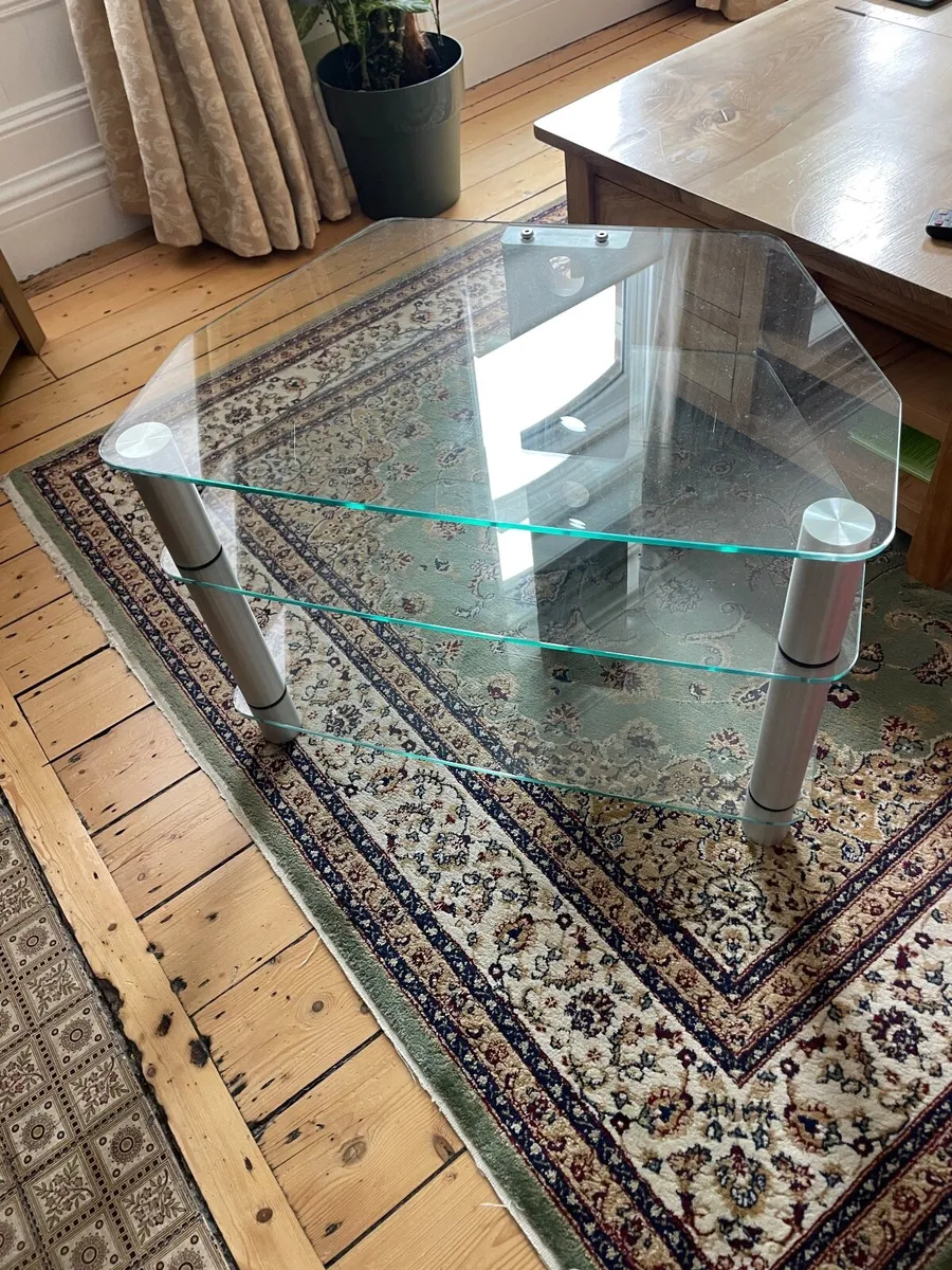 TV stand glass - Image 1