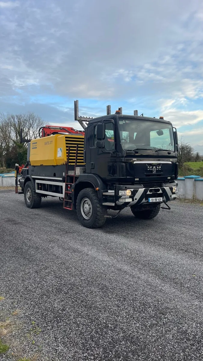 Rock Drill Pole Truck - Image 1