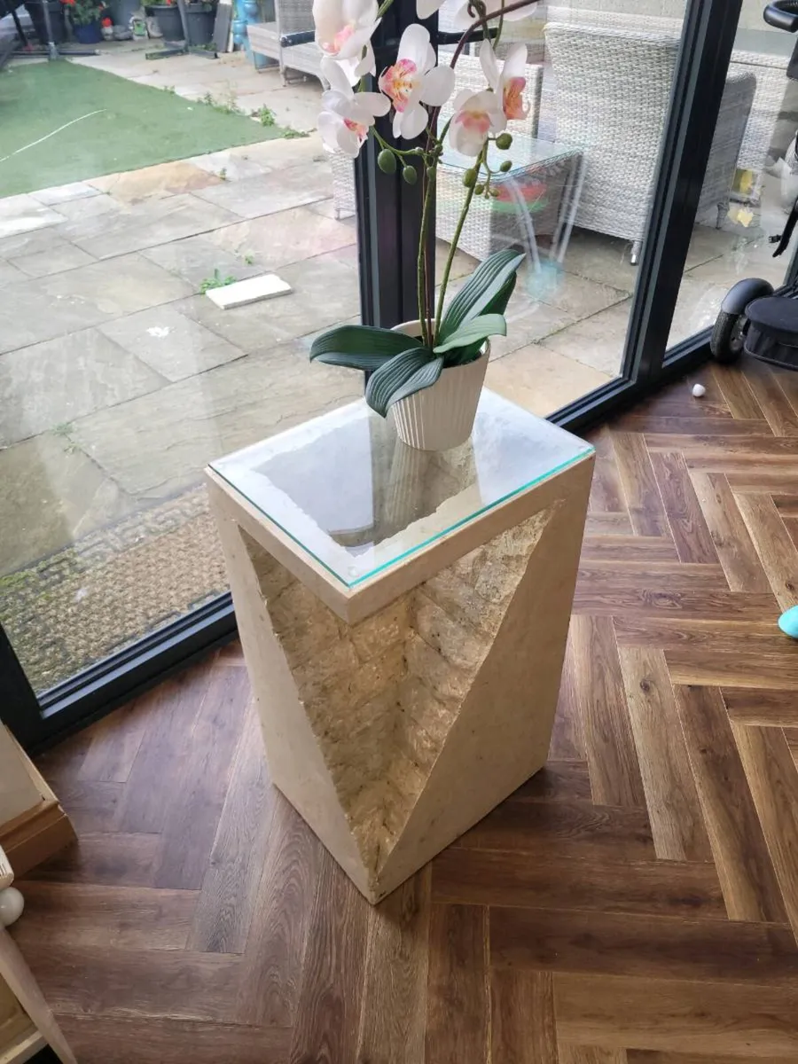 Marble Side Table - Image 1