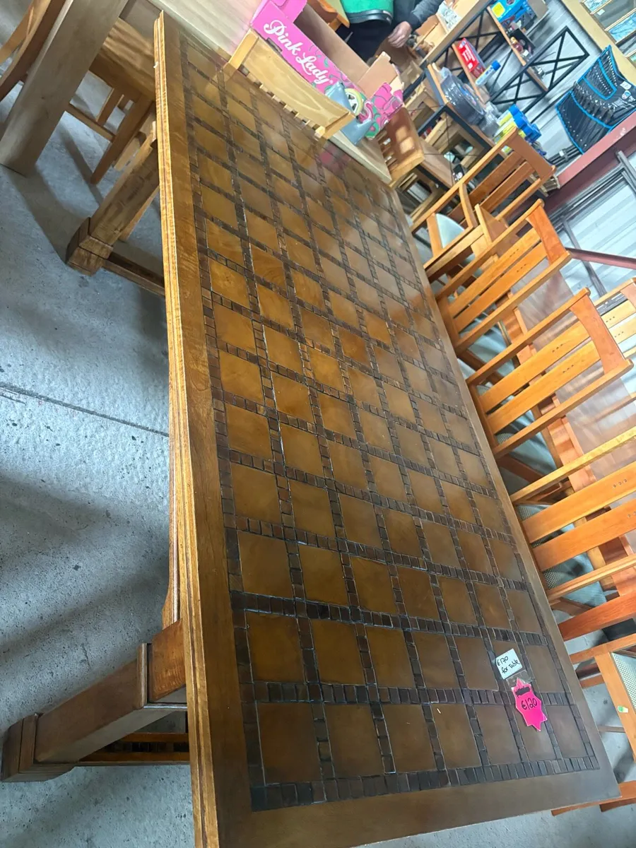 Tile top table - Image 2