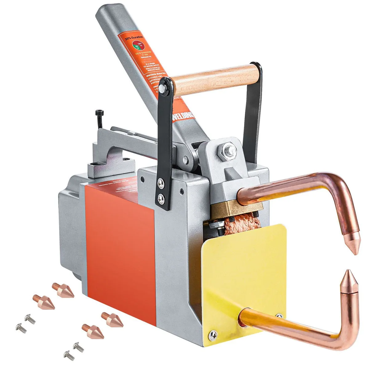 1/8-inch Thick Spot Welder Machine with 1.5KVA Inp - Image 1