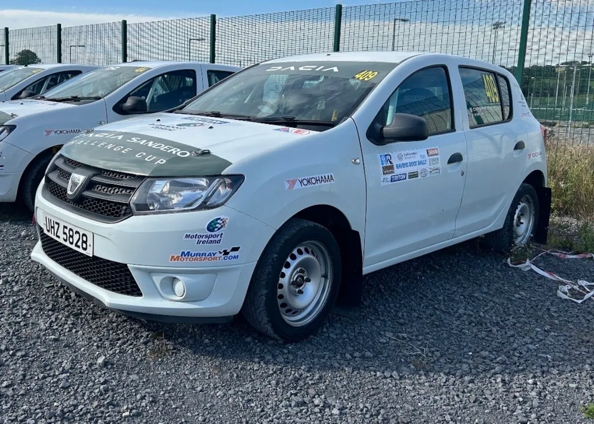 Dacia Sandero Challenge Cup Car - Image 2