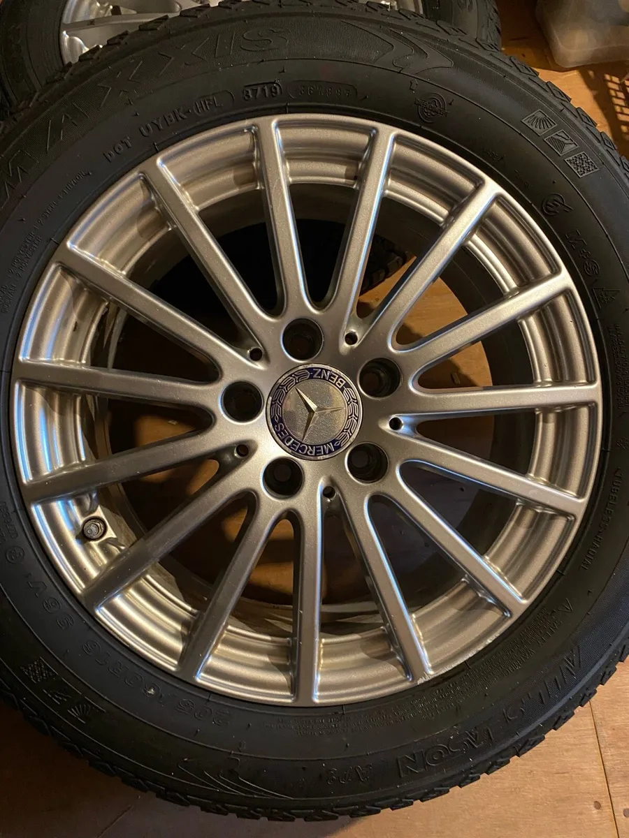 Genuine Mercedes C Class 16 Inch Alloy Wheels - Image 1