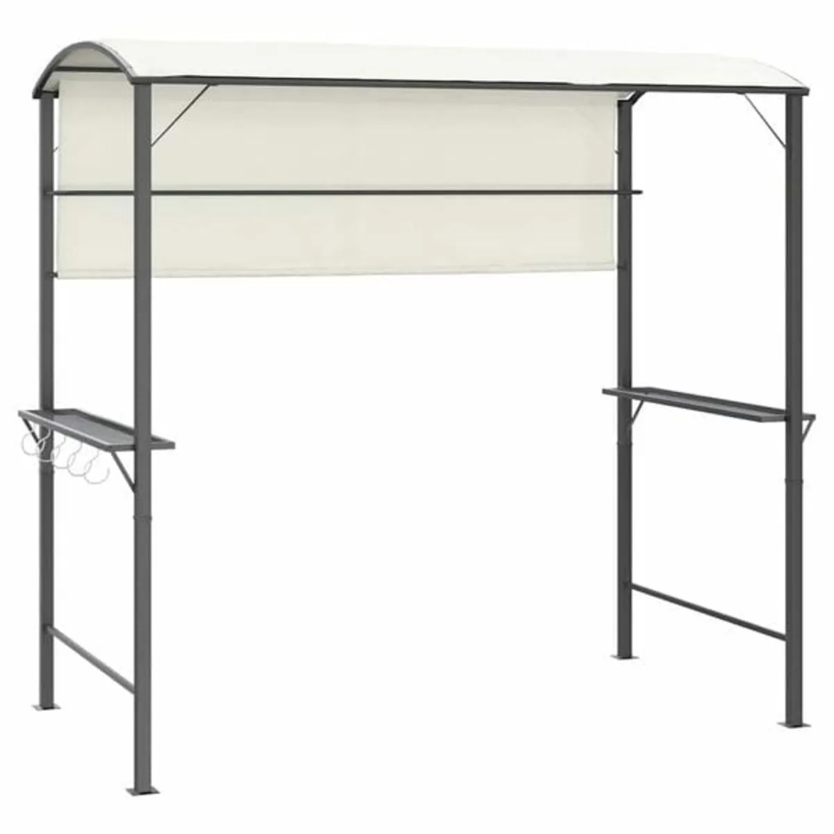 Gazebo with Roof 220x110x200 cm Cream

Description - Image 1