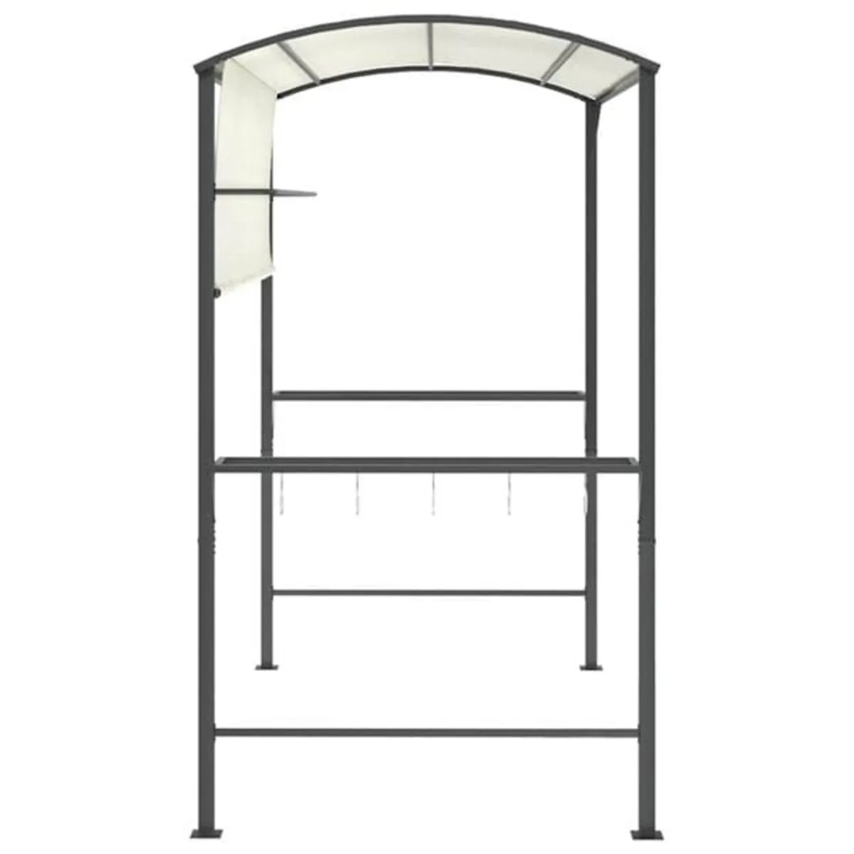 Gazebo with Roof 220x110x200 cm Cream

Description - Image 4