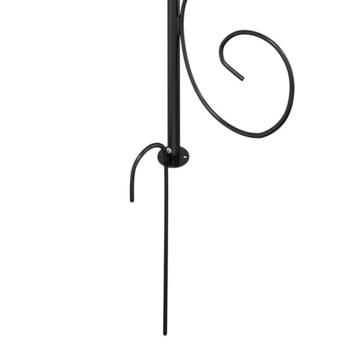 Garden Arch Black Ø180x255 cm Steel

Description
T - Image 4