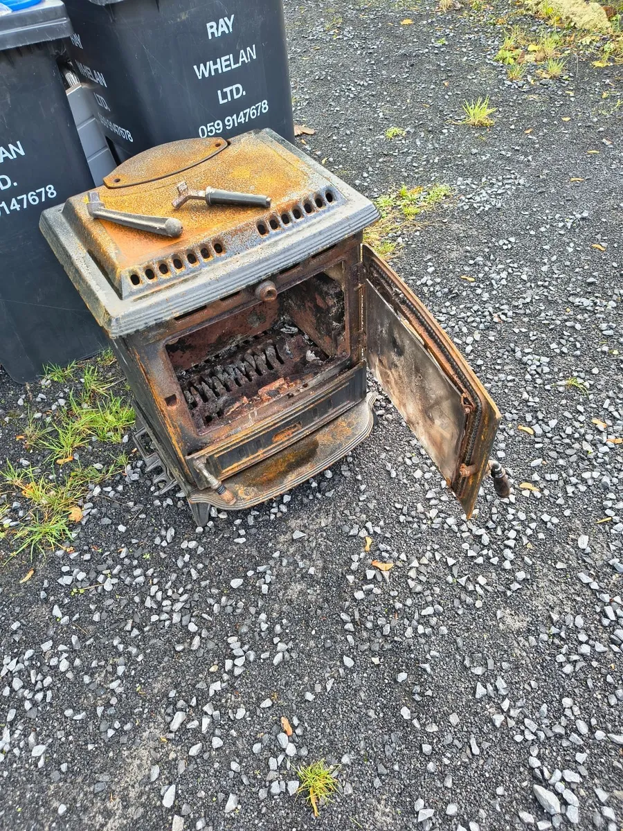 used stoves wood heater with backburner - Image 3