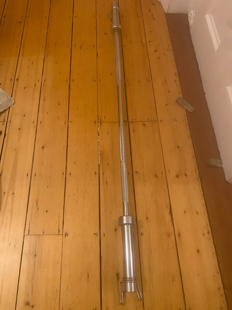 15KG 1.8 Meter Crome Barbell - Image 1