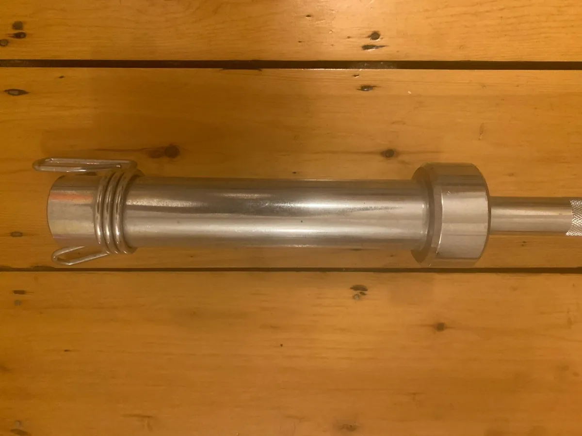 15KG 1.8 Meter Crome Barbell - Image 2