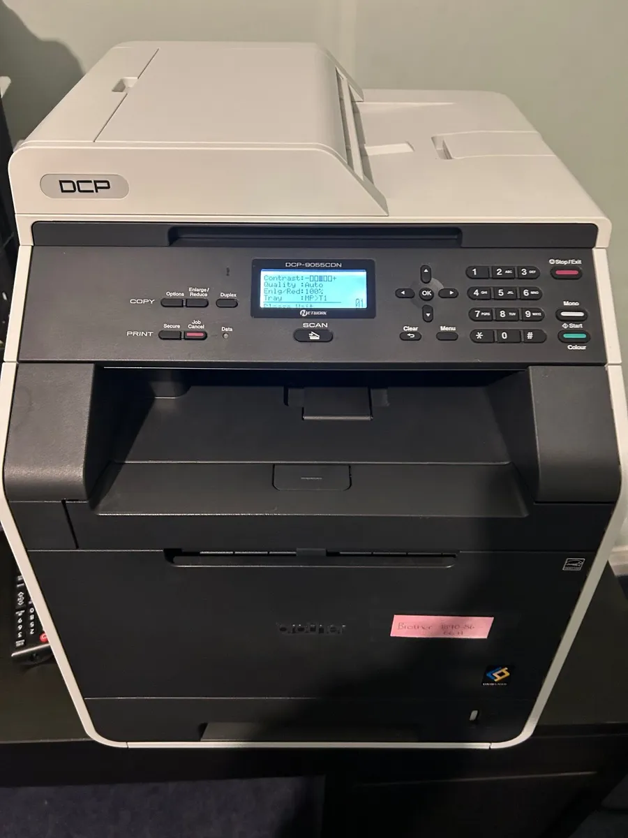 BROTHER Colour Laser Printer DCP 9055CDN & INK - Image 1