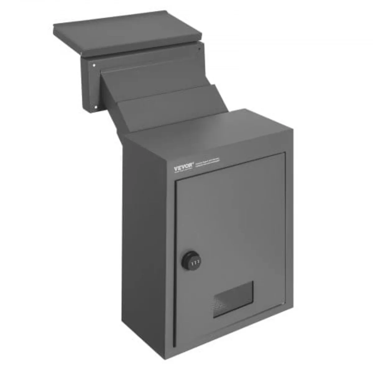 Through The Wall Drop Box, Heavy Duty Steel Throug - Image 1