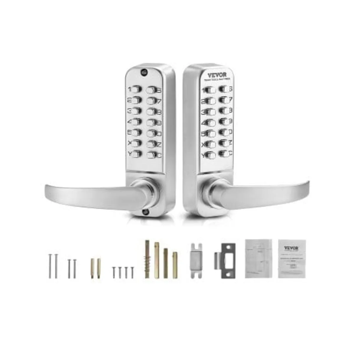 Mechanical Keyless Entry Door Lock, 14 Key Mechani - Image 1