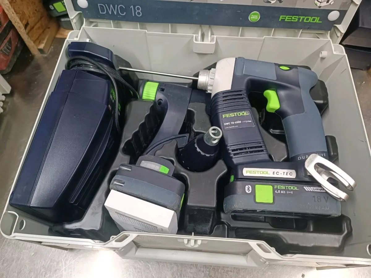Festool dwc18 drywall gun.