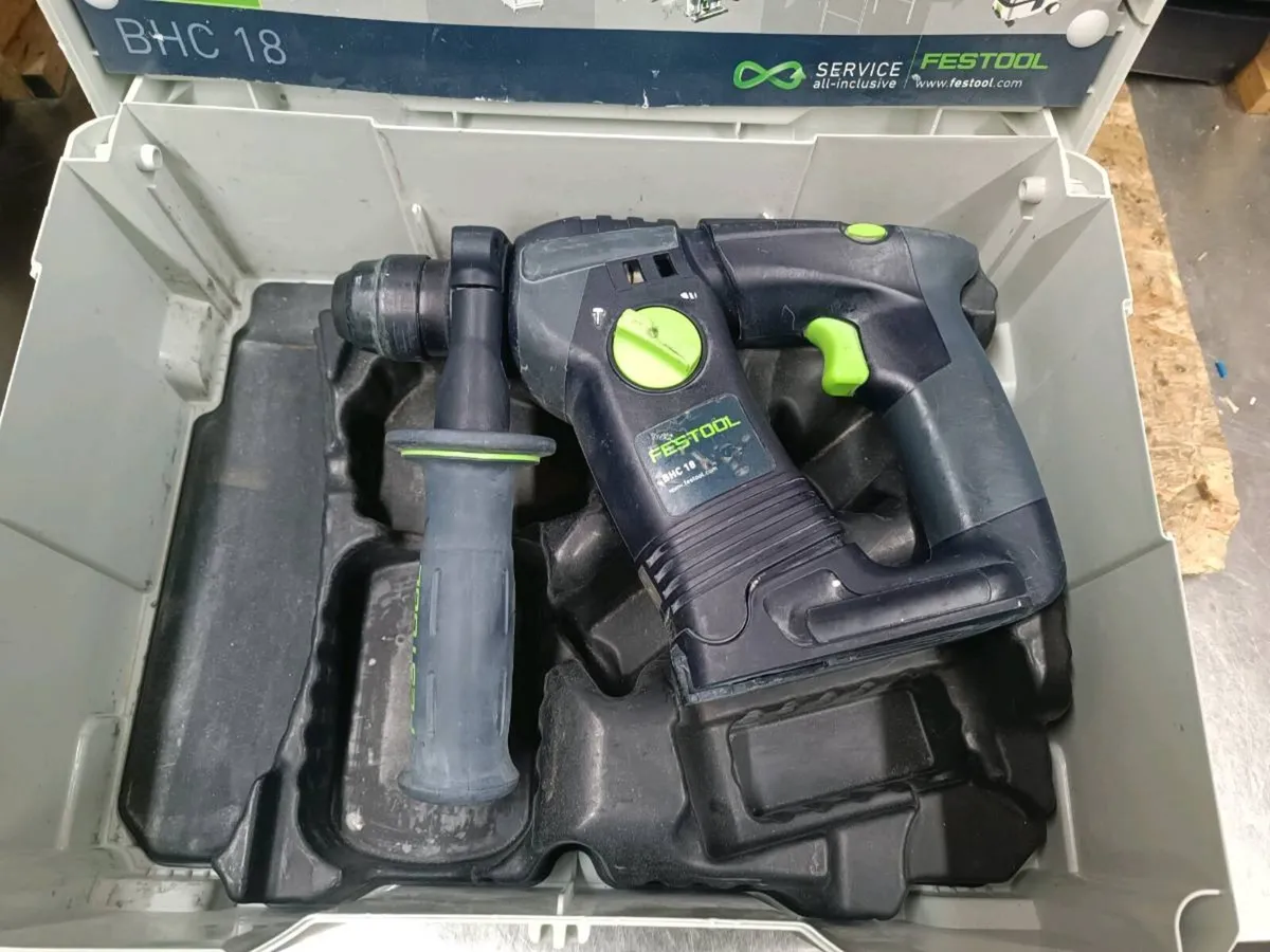 Festool Bhc18 SDS drill.