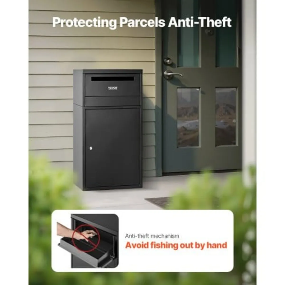 Package Delivery Boxes for Outside, 35.8 in Mailbo - Image 2