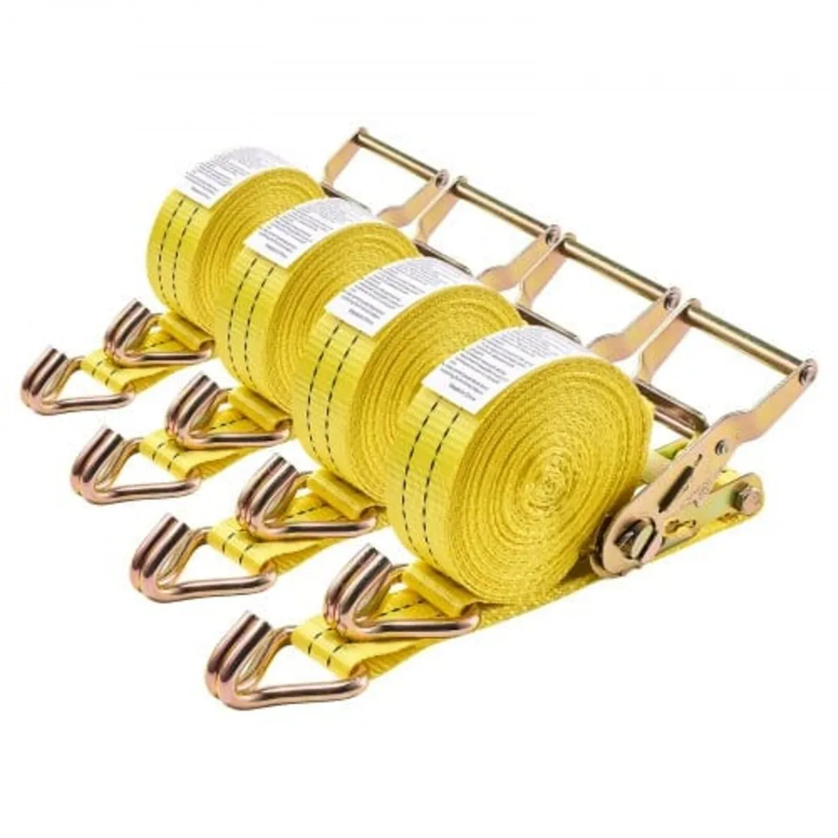 Ratchet Straps, 38.1 mm x 6.1 m, Heavy Duty Tie Do - Image 1