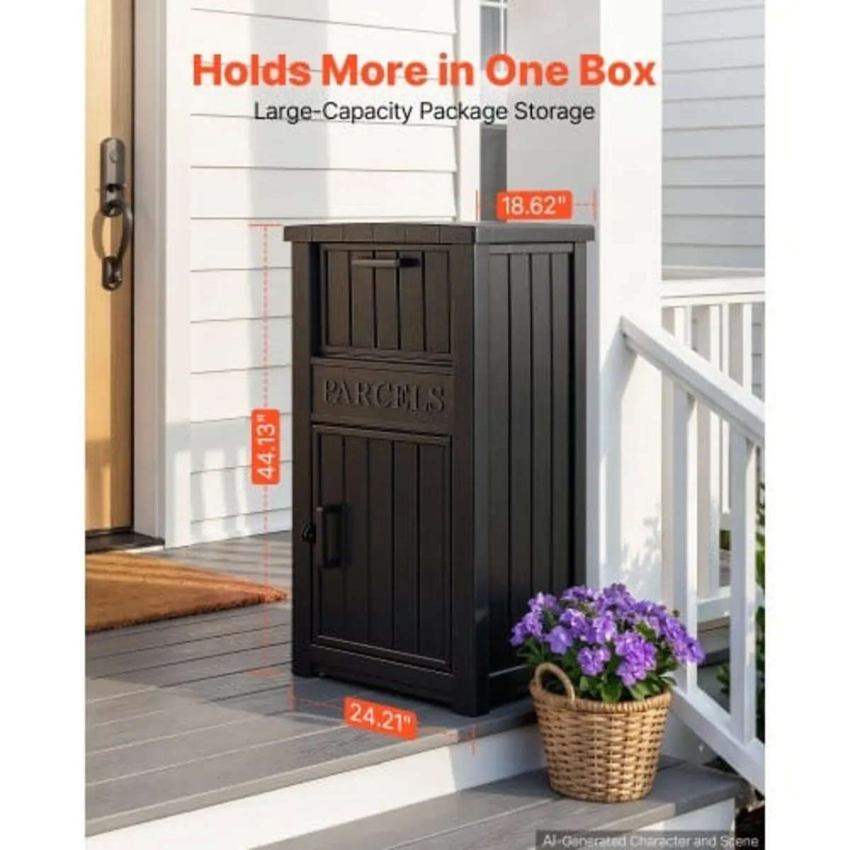 Package Delivery Box for Outside 1121 mm Large Par - Image 2