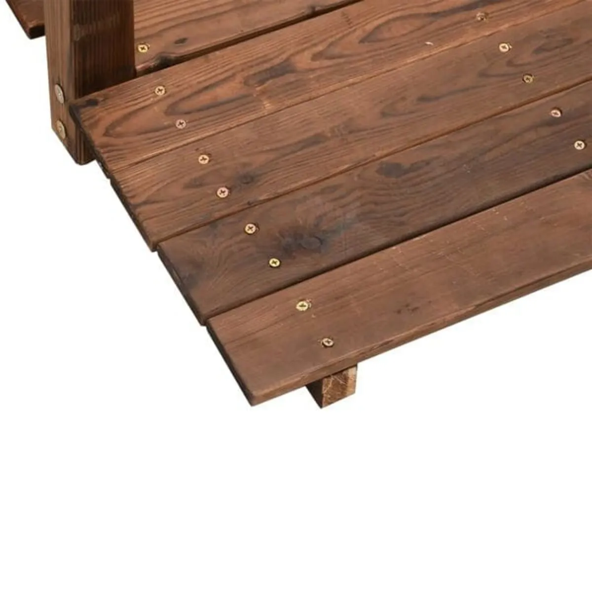 Garden Bridge with Railings 150x67x56cm Solid Wood - Image 4