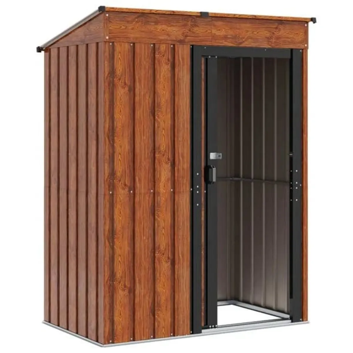 Garden Sheds Brown 137 x 81 x 180 cm Metal

Descri - Image 2
