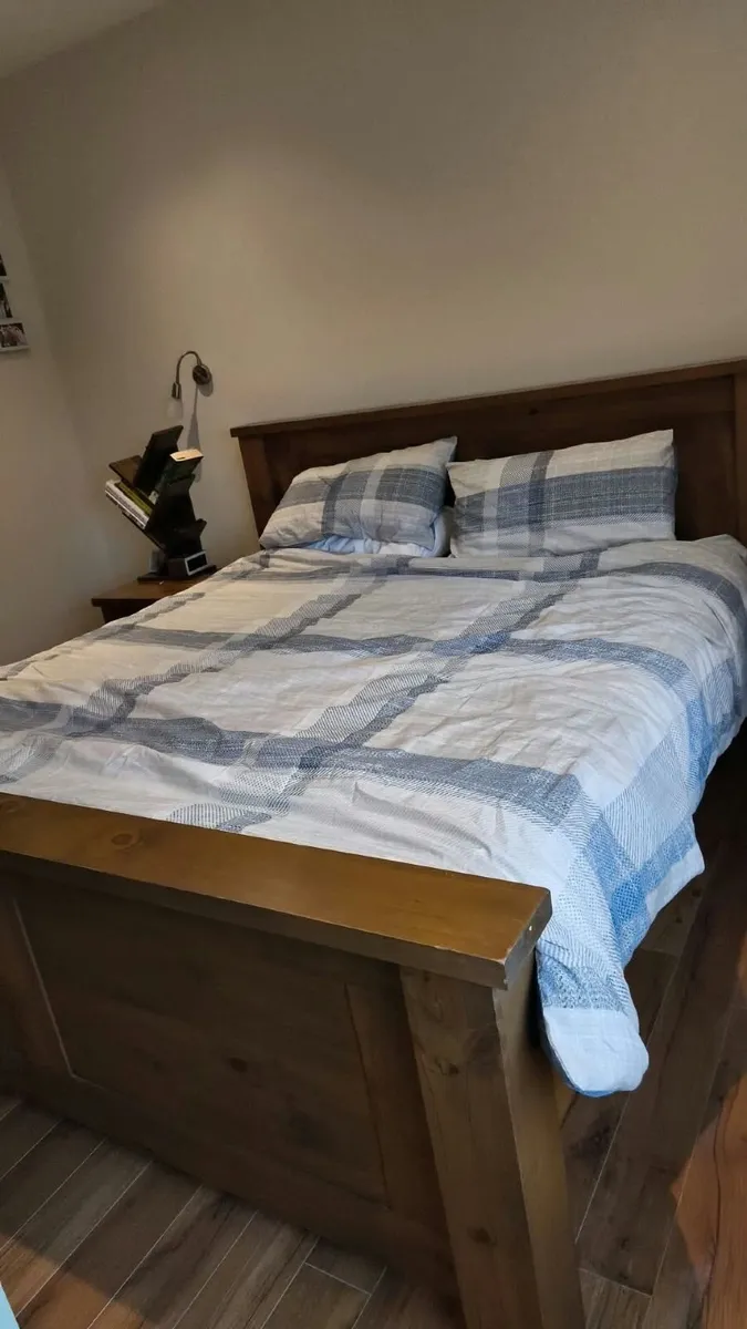 Superking bed frame free matress - Image 1