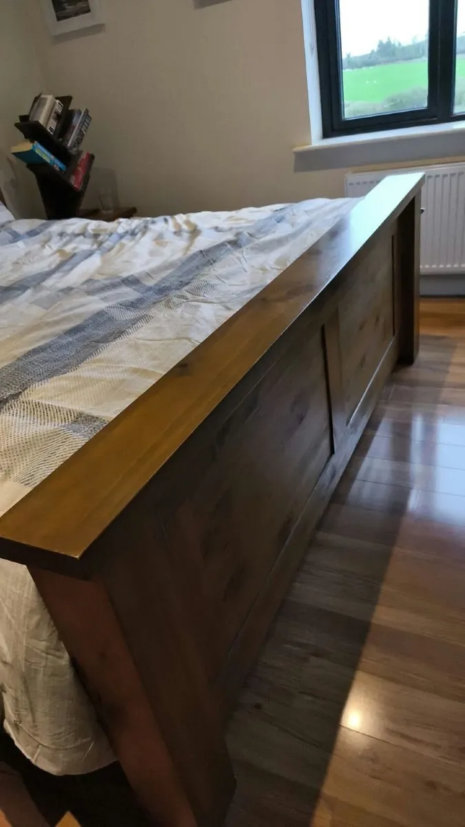 Superking bed frame free matress - Image 2